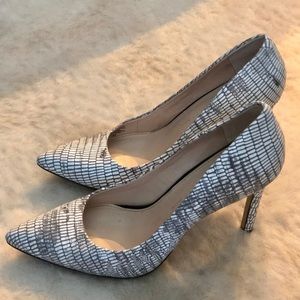Banana Republic Snakeskin Ninah Pumps
